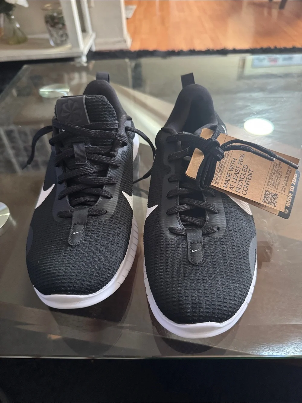 Nike Black and White Men's Running Sneakers